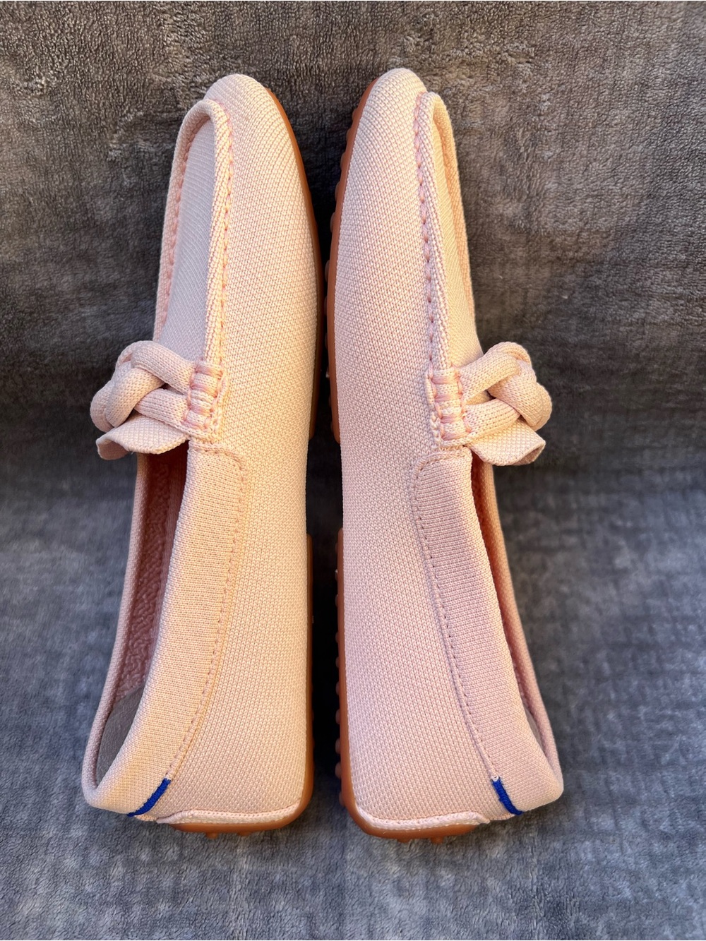 Rothy's The Braid Driver Loafers Sz W 9 Pink Shoes Flats Slip On Travel Preppy - Picture 7 of 14